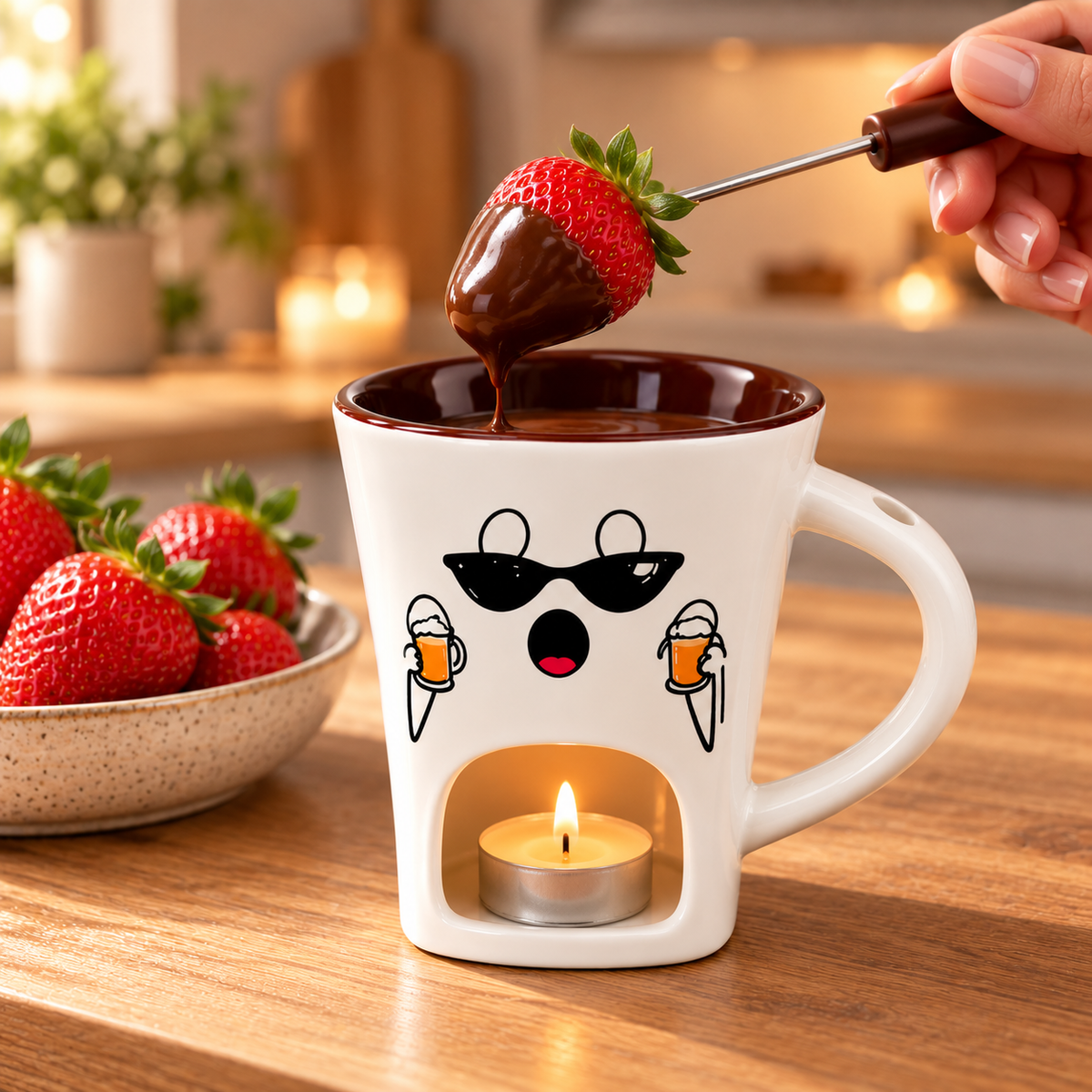 ChocoNest™ Schokoladen Fondue Tasse