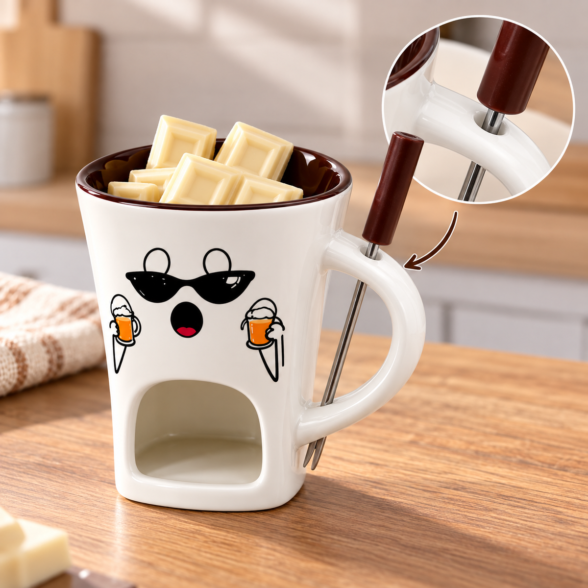 ChocoNest™ Schokoladen Fondue Tasse